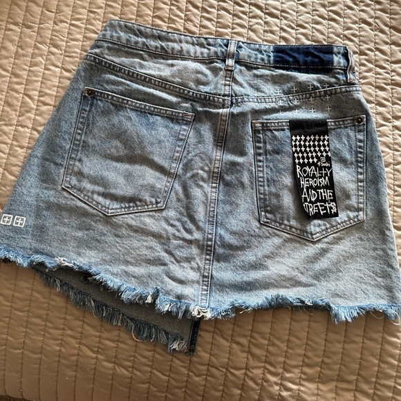Ksubi Denim Wrap Skirt - Picture 4 of 12